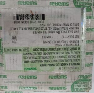 swaraj axle bearing 32212