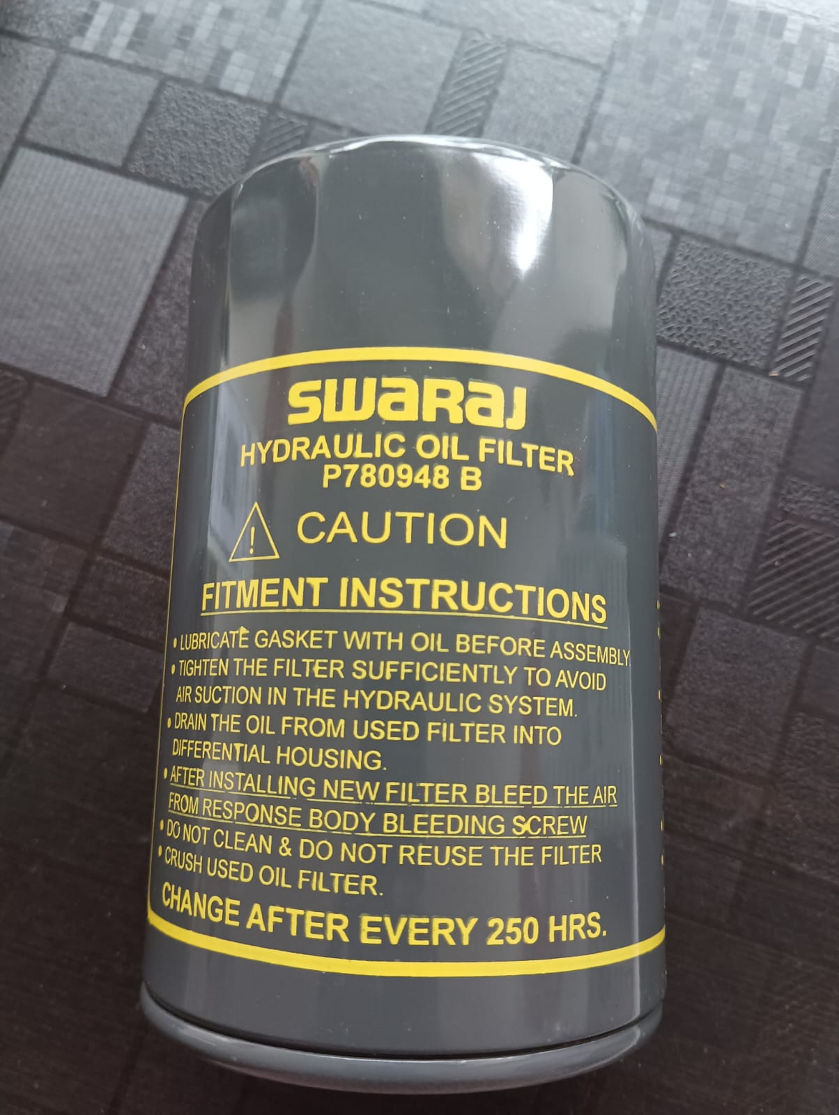 Swaraj hydraulic filter price