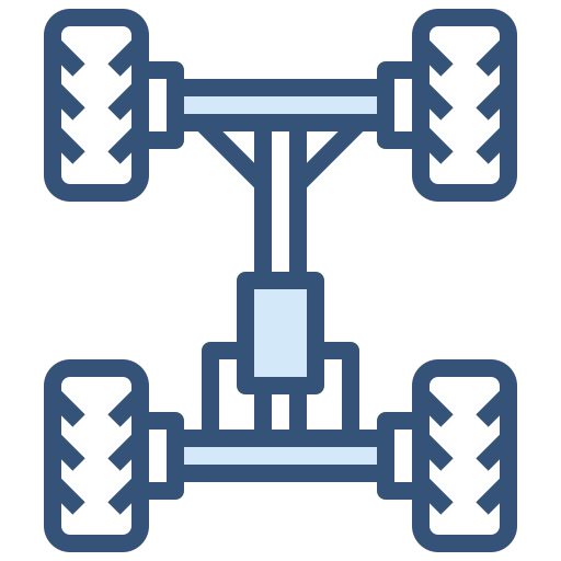 Four wheel drive tractor
