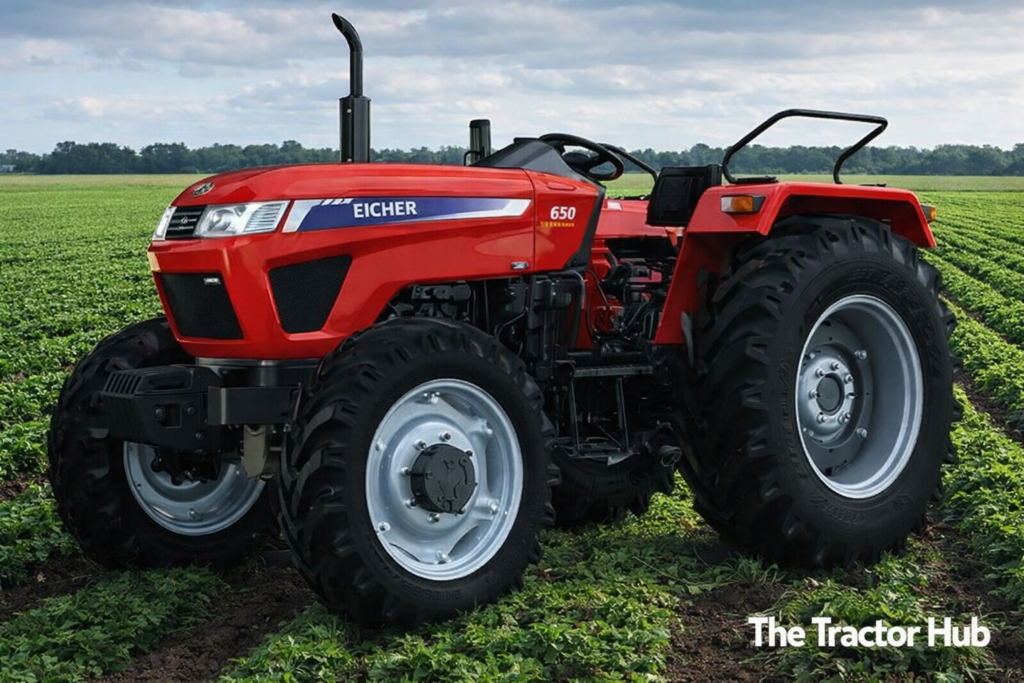 EICHER 650 4WD PRIMA G3 tractor