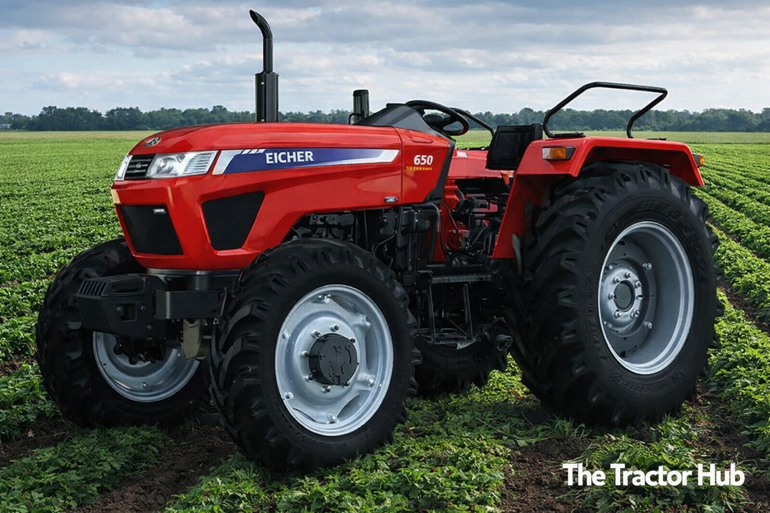 hp Range 60 Toll Free Number: 1800-2020-200 Get Tractor Price & Book Demo Name * Mobile * E-mail (Optional) State * Check Select State District * Add Your Comment Say something! By clicking ‘Request Call Back’, I agree to receive calls and messages on my Mobile Phone and WhatsApp from Eicher Tractors or its authorized associates to assist me further. EICHER 650 4WD PRIMA G3 Tractor