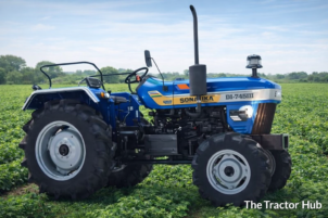 Sonalika DI 745 III Gold Series tractor with 3532 cc engine and 2000 kg lifting capacity