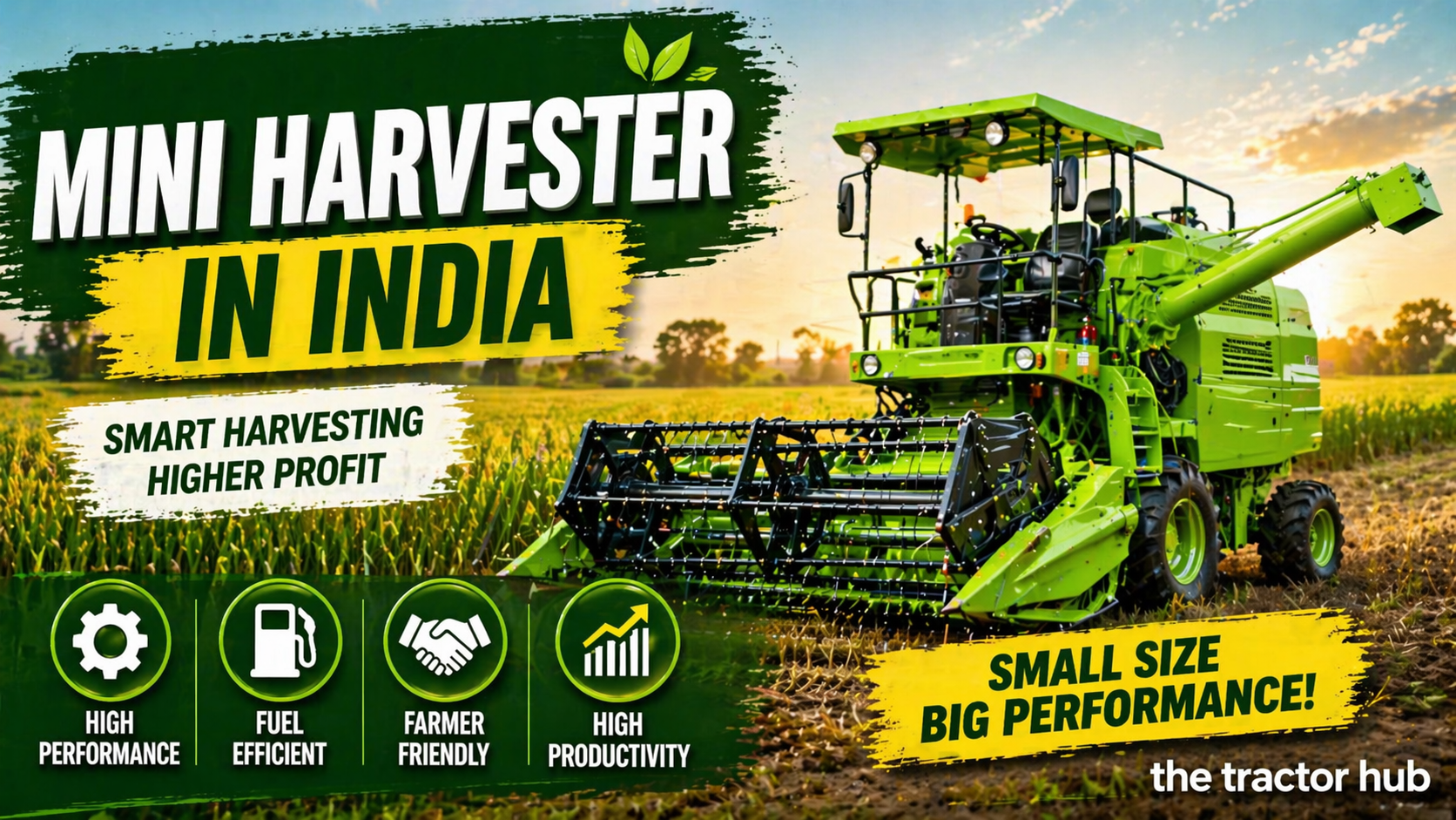 Top mini harvester in India 2026