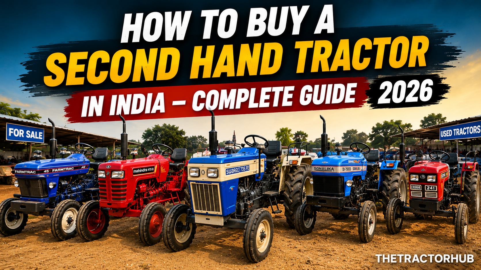 How to Buy a Second Hand Tractor in India — Complete Guide 2026
